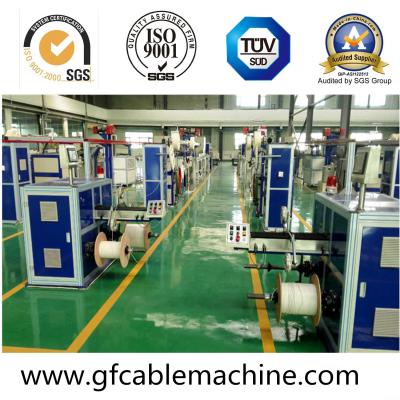 Simplex/duplex soft optical cable sheathing line